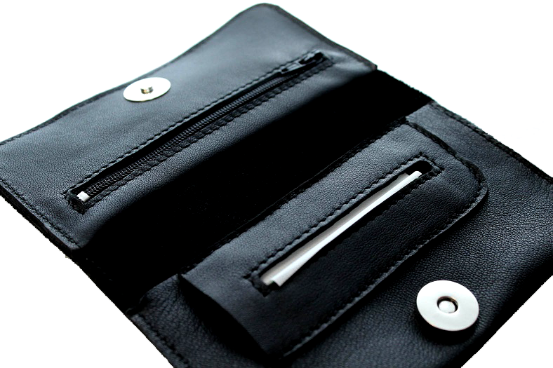 Bild 1 von Wuzltasche<br>Ursprung Buam  / (Farbe) dunkelblau / (Namensstick) ohne Namensstick