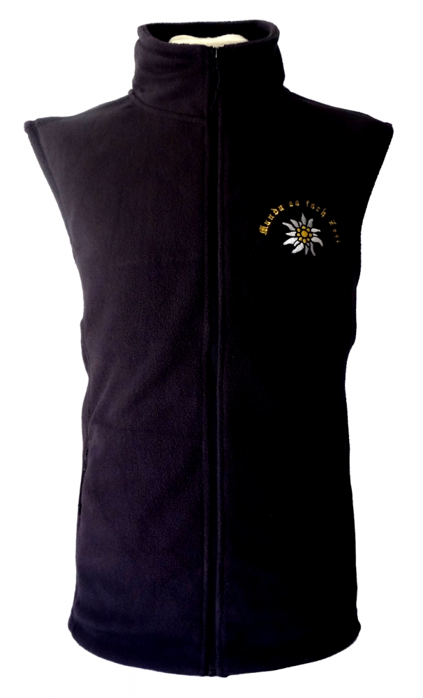 Bild 1 von Fleece-Gilet GOLD EDITION<br>mit Zippverschluß  / (Herren/Damen) Damen / (Größe) XL