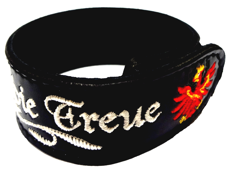 Bild 1 von Lederarmband<br>Dem Land Tirol die Treue  / (Ausführung) Herren / (Verschluss) mit Klettverschluss