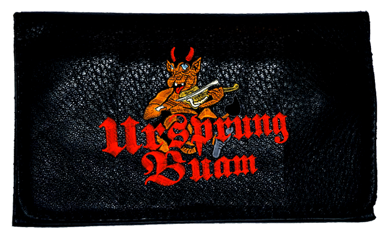 Bild 1 von Wuzltasche<br>Ursprung Buam  / (Farbe) dunkelblau / (Namensstick) ohne Namensstick