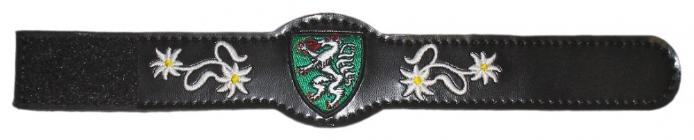 Bild 1 von Lederarmband<br>Steiermark  / (Ausführung) Herren / (Verschluss) mit Klettverschluss / (Farbe) braun