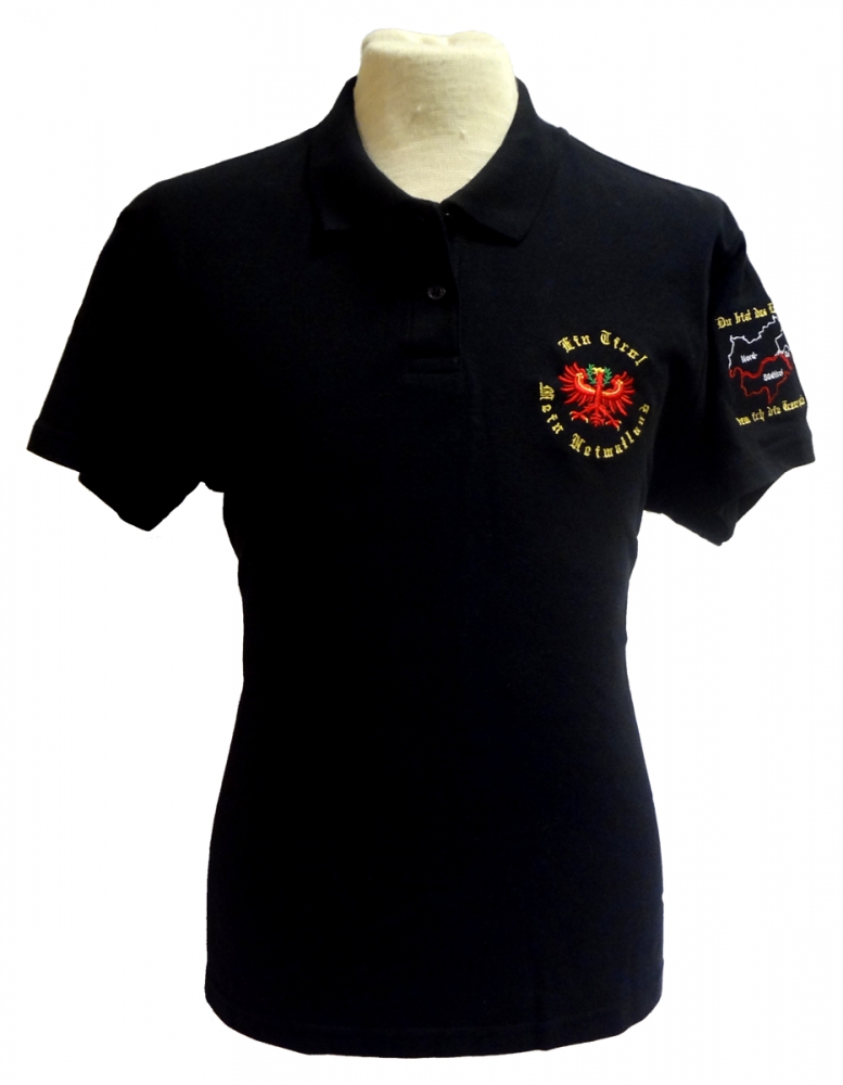 Bild 1 von Polo-Shirt<br>Südtirol die Freiheit   / (Größe) L / (Farbe) schwarz