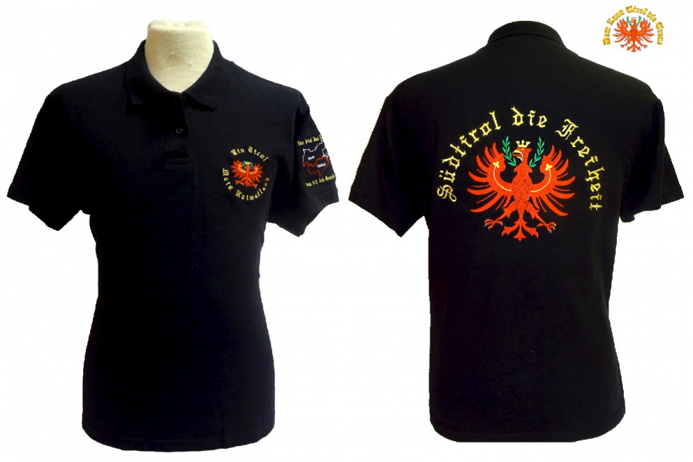 Bild 1 von Polo-Shirt<br>Südtirol die Freiheit   / (Größe) XXL / (Farbe) weiss