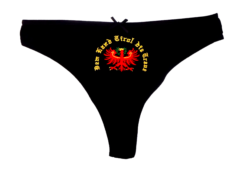 Bild 1 von Tanga<br>Dem Land Tirol die Treue<br>schwarz  / (Größe) XS
