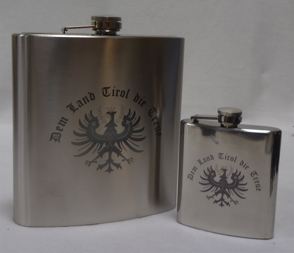 Bild 1 von Flachmann ca. 1,1 l<br>Dem Land Tirol die Treue