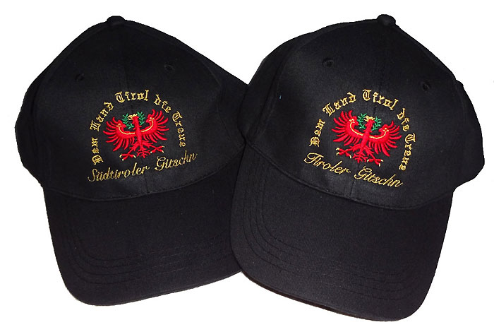 Bild 1 von Schildkappe<br>Tiroler Gitschn  / (Farbe) schwarz / (Zusatztext) Tiroler Gitschn