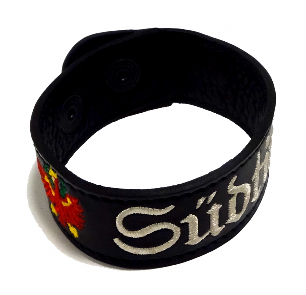 Bild 1 von Lederarmband<br>Südtirol  / (Ausführung) Herren / (Verschluss) mit Druckknöpfe ( + 2,- &euro; )