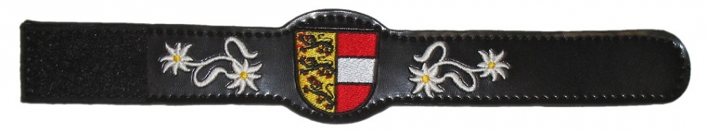 Bild 1 von Lederarmband<br>Kärnten  / (Ausführung) Damen / (Verschluss) mit Klettverschluss / (Farbe) braun