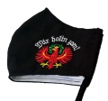 Bild 3 von Schutz f. Nase/Mund<br>bestickt 5 Varianten  / (Ausführung) Mir holtn zam!