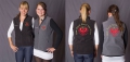 Bild 2 von Fleece-Gilet classic<br>mit Zippverschluß  / (Farbe) schwarz / (Größe) XXL