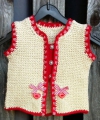 Bild 2 von Trachtenwesterl <br>für Kinder (beige-rot)  / (Größe) Größe 86 / 92 (+ 2,- &euro;)